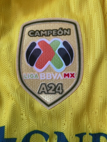 Jersey Playera América Local 2025 Amarilla + 2 Parches Jugad