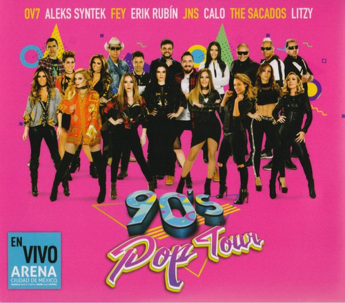 90's Pop Tour - Volumen 1 Ov7 Fey - 2 Cd 's + Dvd - Nuevo