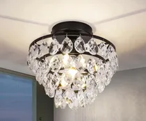 Comprar Lámpara Candelabro Techo Colgante Cristal E26 E27 Hermosa