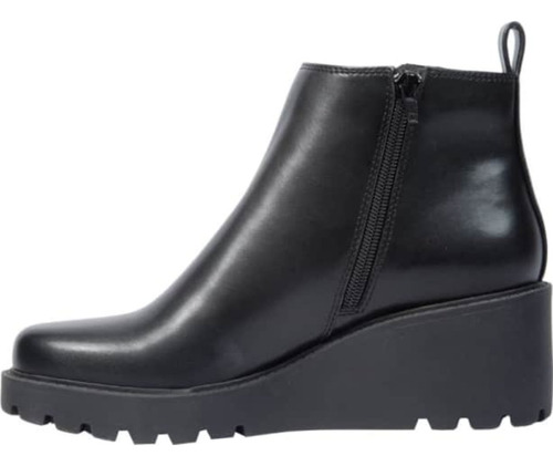 Bota Tacón Cuña Mujer Vi Line Negro