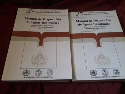 Libro Manual De Disposicion De Aguas Residuales 2 Tomos