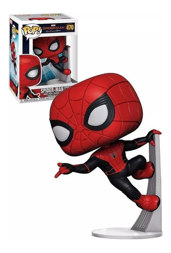 Funko Pop Spider Man - Homem Aranha #470 - Original