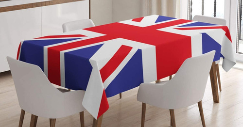 Ambesonne Union Jack - Mantel Rectangular Con Bandera Tradic