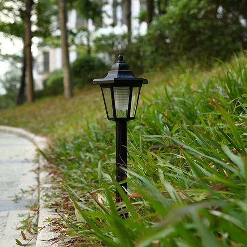 Lámpara Led J Solar Power Para Vallas De Jardín, Montaje En