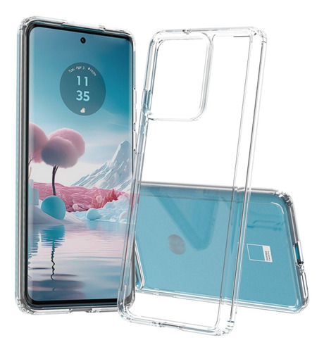 Funda Case Para Motorola Moto G22 Tpu 100% Transparente