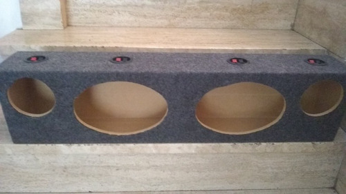 Caja Raquera 2 Parlantes 6x9 Y 2 Tweeters Bala O Medios 5 