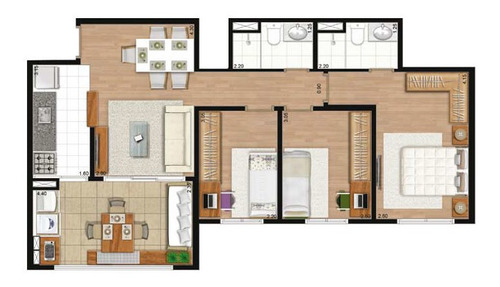 Imagem 18 de 18 de Apartamento À Venda No Bairro Santana - São Paulo/sp - O-7166-15968
