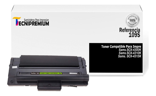 Toner Mlt-109 Genérico |  Para Samsung Scx-4300 Scx-4610 