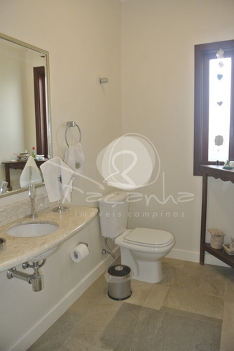 Casa Com 4 Suítes No Gramado Para Venda Em Campinas - Imobiliária Em Campinas - Ca00911 - 68709160