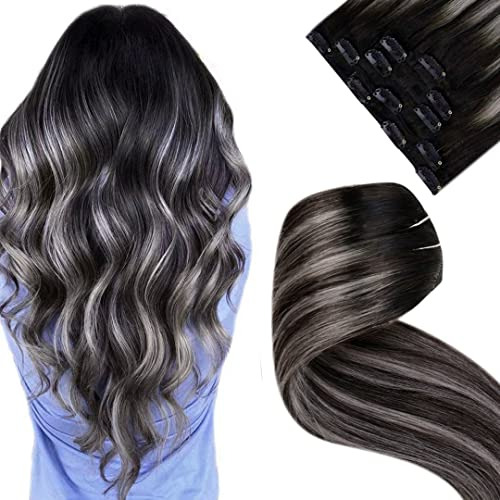 Laavoo Cabello Extensiones Clip En El Pelo Humano 2fykg