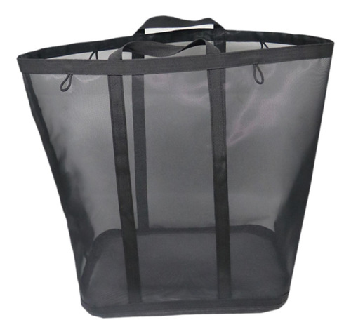 Cesta De Lavandería Plegable De Malla Para Playa, Ideal