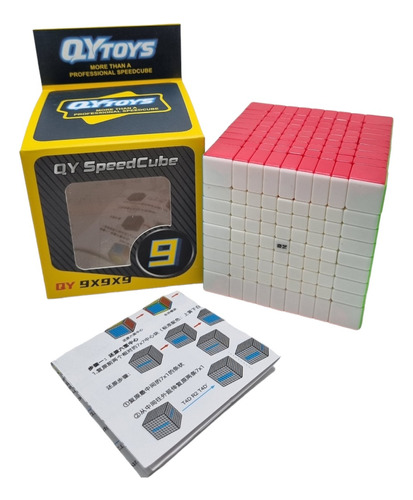 Cubo Rubik Qiyi 9x9 Stickerless Speed Original Velocidad