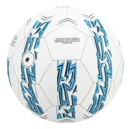 Pelota Futbol Racing Club N° 5 Drb Niño Infantil Pvc Color Blanco/celeste Estadios 2022