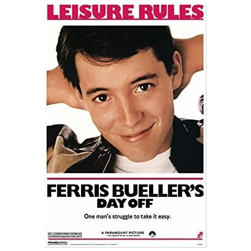 Póster De Película  Ferris Bueller's Day Off  11 X 17...