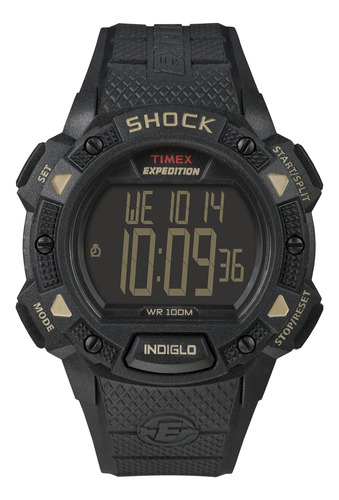 Reloj Timex Para Hombre Texpedition Base Shock Con Correa De