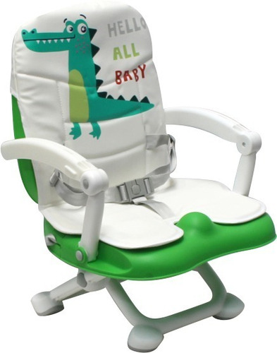 Imagen 5 de 7 de Silla Comer Bebé Portasilla Booster Plegable Con Bandeja