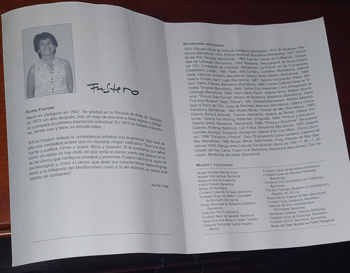 Litografía Elvira Fustero. Original Firmada Con Certificado