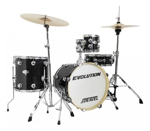 Bateria Viajera Evolution Travel 4 Pza C/accesorios
