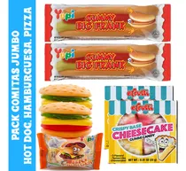 Comprar Gomitas Jumbo Hamburguesa Cheescake Hotdog Mega Pack