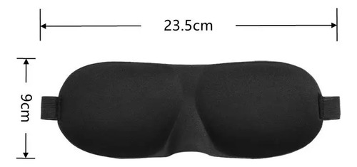 Máscara Para Dormir 3d Con Parche Ocular Que Bloquea El Sueñ