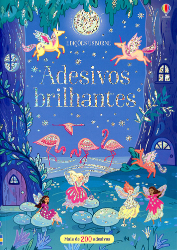 Adesivos brilhantes, de Campelo, Luciano. Editorial USBORNE, capa mole em português, 2019