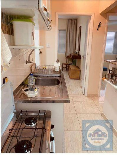 Apartamento Com 2 Dormitórios Para Alugar, 75 M² Por R$ 2.480,00/mês - Gonzaga - Santos/sp - Ap5991