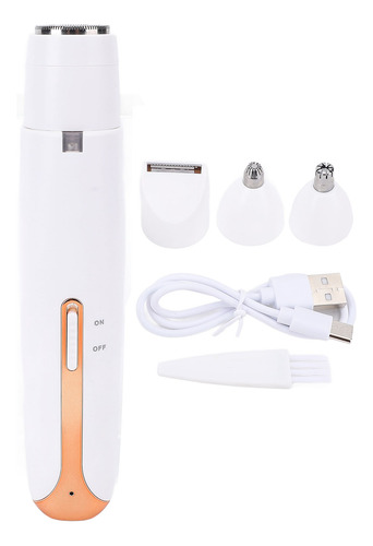 Removedor De Pêlos De Axilas Feminino 4 Em 1 Elétrico Portát