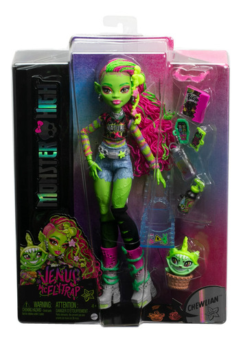 Monster High Muñeca Venus Mcflytrap .