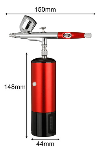 De Aerógrafo Con Compresor De Aire Para Pintar Modelos,