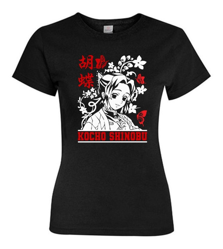 Polera Mujer - Kimetsu No Yaiba -  Shinobu 02