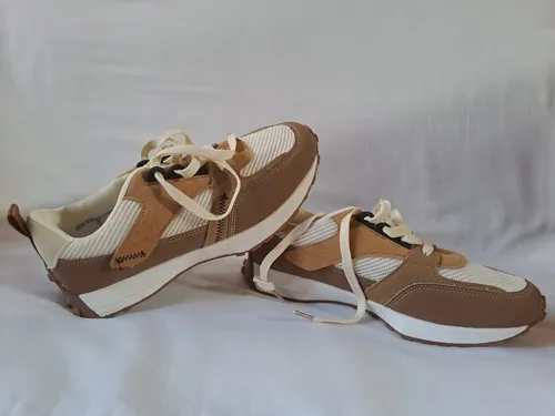 Zapatos ecco cheap hombre beige