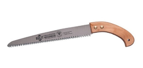 Imagen 1 de 2 de Serrucho Bulit De Podar 350mm - Mango De Madera Maciza