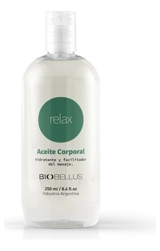 Biobellus Aceite Para Masajes Relax 250ml