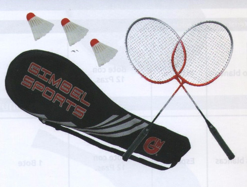 Juego Raquetas Badminton Semi Profesional