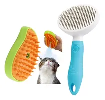 Comprar Cepillo De Vapor 3en1 + Quita Pelos Con Expulsor Gatos Perro