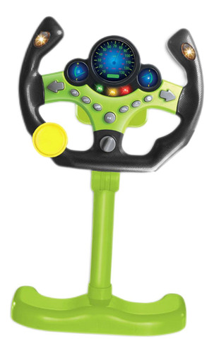 Volante Simulado Para Controle De Direção Infantil Verde