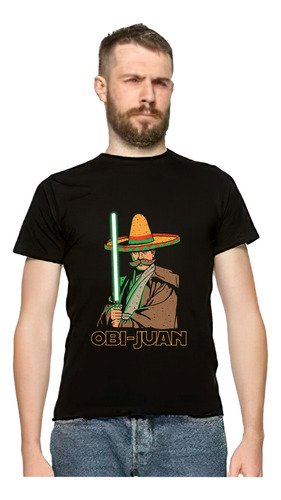 Playera Obi Juan México Parodia Guerra De Las Galaxias Punch