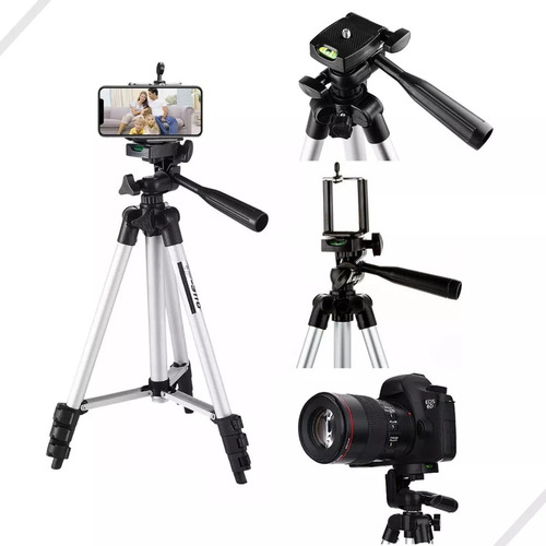 Jk Tripode Para Celular Y Camara Stand 1.1m Soporte Celular