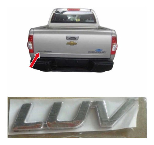 Emblema Palabra Luv De Chevrolet Luvdmax