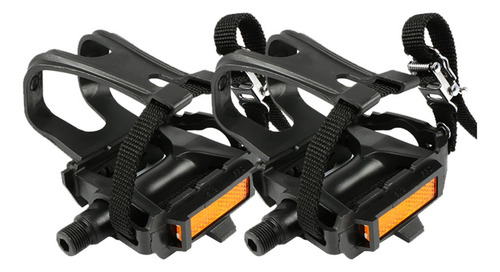 Pedals With Toe Clip And Straps Bicycles Pedals For Outdoor
