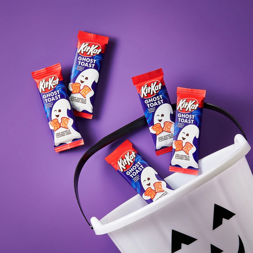 Dulces Kit-kat Ghost Toast Edicion Halloween 277g Americano