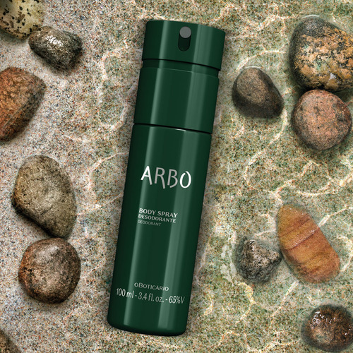 Presente Arbo Forest: Colônia 100ml + Body Spray 100ml + Caixa De Presente