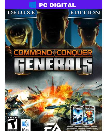 Command & Conquer: Generals E Zero Hour Deluxe Edition Pc