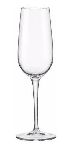 Copa Champagne Vidrio Inventa 190 Ml Set X 6 Bormioli Rocco