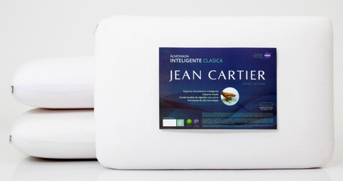 4 X Almohada Inteligente Viscoelastica Clasica Jean Cartier