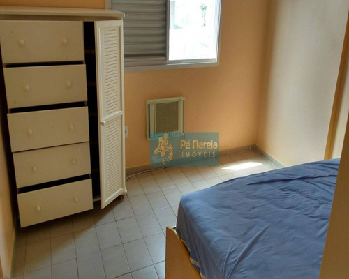 Imagem 8 de 14 de Apartamento Com 2 Dormitórios, 1 Suíte, Sacada, 1 Vaga, Churrasqueira, À Venda, 78 M² Por R$ 320.000 - Canto Do Forte - Praia Grande/sp - R2f602a - Ap0085
