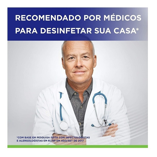 Imagem 6 de 7 de Desinfetante Lysoform Aerossol Lavanda 360ml - 6 Unidades