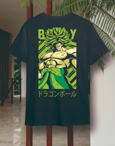 Playera Oasiis Geek Dragon Ball Broly Super Saiyajin Unisex