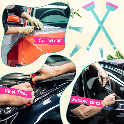 2 Herramientas Para Teñir Ventanas De Coche: Espátula Automá