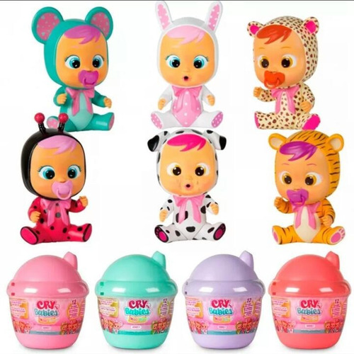 Imagen 10 de 10 de Cry Babies Mini Bebés Llorones Lágrimas Mágicas 12cm Imctoy